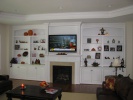 Built Ins Family Room