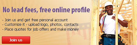 Residental contractors, tradesman and homebuilders get free pesonal account here.